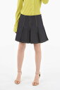 【1000円OFFクーポン配布中!!】 ボッテガ ヴェネタ BOTTEGA VENETA スカート レディース Skirts DENIM PLEATED DESIGNED MINI SKIRT WITH SIDE ZIPPED CLOSURE 700946V1VA0/K 3399 関税 送料無料 ラッピング無料 2020SS dk
