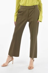 【15,000円以上1,000円OFF!!】 MILA SCHON ミラ ショーン パンツ G1W16R751TE20025650 レディース SILK SINGLE PLEATED CROPPED PANTS 【関税・送料無料】【ラッピング無料】 dk