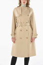 【15,000円以上1,000円OFF!!】 BURBERRY バーバリー コート 8054565115783/K A7405 レディース COTTON-GABARDINE DOUBLE-BREASTED TRENCH WITH BOAT NECKLINE 【関税・送料無料】【ラッピング無料】 dk