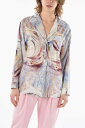 ボッシュ 服 レディース ALEXANDER MCQUEEN アレキサンダー マックイーン シャツ 685504QCAEV/K 4122 レディース BOSCH PRINTED SILK PIJAMA SHIRT 【関税・送料無料】【ラッピング無料】 dk