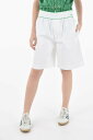【1000円OFFクーポン配布中!!】 ボッテガ ヴェネタ BOTTEGA VENETA ズボン パンツ レディース Trousers LOGOED SANDED COTTON SHORTS WIH ELASTIC WAIST 702095 V1J10 9000 関税 送料無料 ラッピング無料 2020SS dk