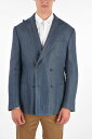 【三連休限定1000円OFF】 コルネリアーニ CORNELIANI フォーマル スーツ メンズ Formal Outfits SILK AND FLAX GATE SIDE VENTS PEAK LAPEL DOUBLE-BREASTED BLA 83XY79 9118276 005 関税 送料無料 ラッピング無料 2020SS dk