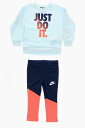 ナイキ NIKE KIDS ズボン パンツ ガールズ Trousers CREW-NECK SWEATSHIRT AND STRETCH LEGGINGS SET 36I115-U90 関税 送料無料 ラッピング無料 2020SS dk(4)