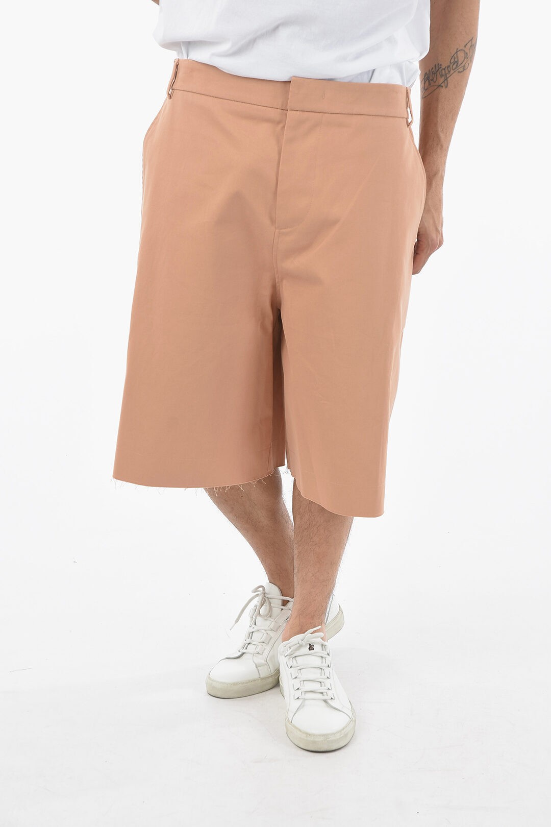 【土日限定クーポン配布中！】 424 フォートゥーフォー パンツ 32424B02 226007 21 メンズ 4 POCKETS MAXI SHORTS WITH BELT LOOPS 【関税・送料無料】【ラッピング無料】 dk