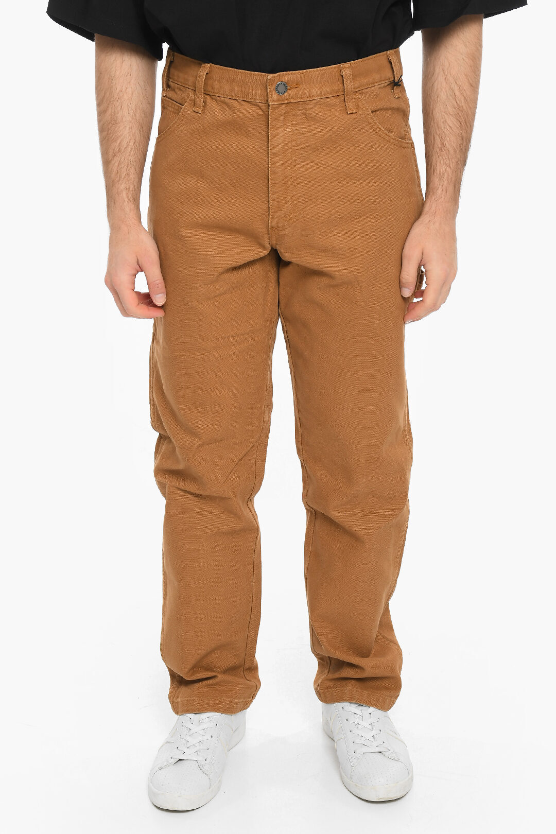 0ΤĤݥ4ܡ DICKIES ǥå ѥ DK0A4XIFCO/K C411  HIGH WAIST COTTON PANTS ڴǡ̵ۡڥåԥ̵ dk