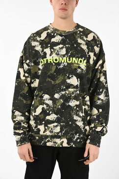 MARCELO BURLON マルセロ バーロン Military Green トレーナー CMBA082R20FLE0016159 メンズ COTTON CAMOUFLAGE OVERSIZED OTROMUNDO SWEATSHIRT 【関税・送料無料】【ラッピング無料】 dk