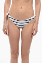 カール ラガーフェルド KARL LAGERFELD 水着 スイムウェア レディース Swimwear AWNING STRIPED BIKINI BOTTOM WITH KNOTTED LACES KL22WBT15 WHITE 関税 送料無料 ラッピング無料 2020SS dk