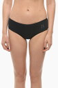 カール ラガーフェルド KARL LAGERFELD 水着 スイムウェア レディース Swimwear SOLID COLOR HIPSTER BIKINI BOTTOM WITH STRIPED DETAIL KL22WBT17 BLACK 関税 送料無料 ラッピング無料 2020SS dk