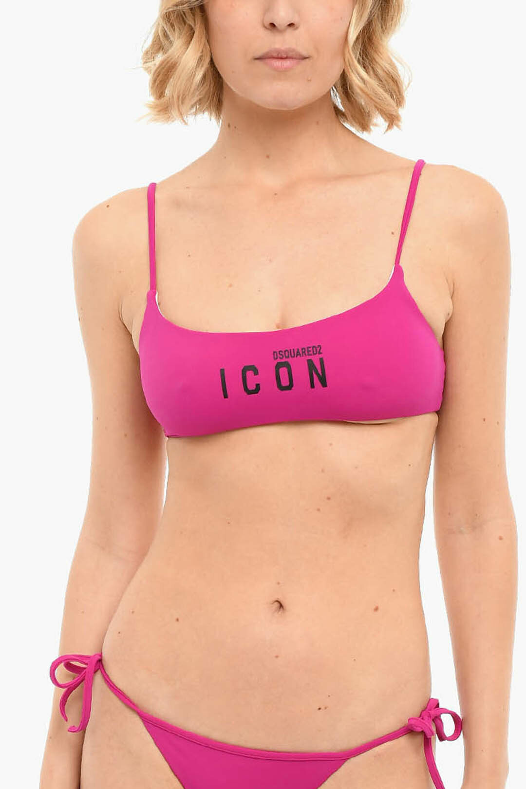 DSQUARED2 ディースクエアード スイムウェア D6BZ63080 0 519 レディース PRINTED ICON BIKINI BRA 【関税・送料無料】【ラッピング無料】 dk