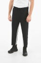 【三連休限定1000円OFF】 ニール バレット NEIL BARRETT ズボン パンツ メンズ Trousers REGIMENTAL STRIPED LOOSE LOW RISE SWEATPANTS BJP024AH S000 2171 関税 送料無料 ラッピング無料 2020SS dk