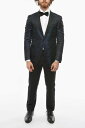 コルネリアーニ CORNELIANI フォーマル スーツ メンズ Formal Outfits CERIMONIA SILK SATIN ACADEMY BLAZER WITH SHAWL LAPEL 836088 9117113 001 関税 送料無料 ラッピング無料 2020SS dk
