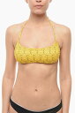 カール ラガーフェルド KARL LAGERFELD 水着 スイムウェア レディース Swimwear ALL OVER PRINTED ICONIC BRA BIKINI KL22WTP14 YELLOW 関税 送料無料 ラッピング無料 2020SS dk