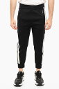 【本日ポイント4倍!!】 ニール バレット NEIL BARRETT ズボン パンツ メンズ Trousers SKINNY FIT JOGGERS WITH CONTRASTING SIDE BANDS BJP012CH R503C 042 関税 送料無料 ラッピング無料 2020SS dk