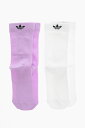 y15,000~ȏゲw1,000~OFFIz ADIDAS AfB_X A_[EFA HC9556 0 CLELIL WHITE fB[X SET OF 2 PAIRS OF STRETCH NYLON SOCKS WITH CONTRASTING LOGO y֐ŁEzybsOz dk