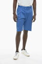 【三連休限定1000円OFF】 コルネリアーニ CORNELIANI ズボン パンツ メンズ Trousers ID STRETCHY-COTTON DOUBLE-PLEATED SHORTS 834514 7284501 008 関税 送料無料 ラッピング無料 2020SS dk