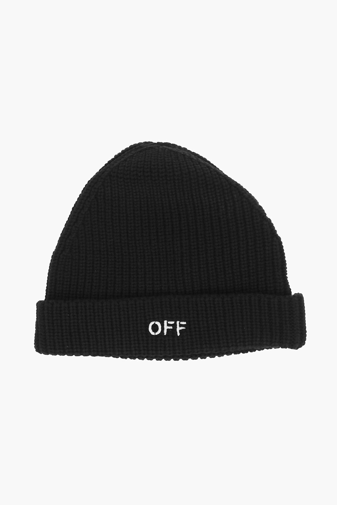 OFF-WHITE オフ ホワイト 帽子 OBLC003F21KNI0011001 ボーイズ COTTON BEANIE WITH EMBROIDERY 【関税..