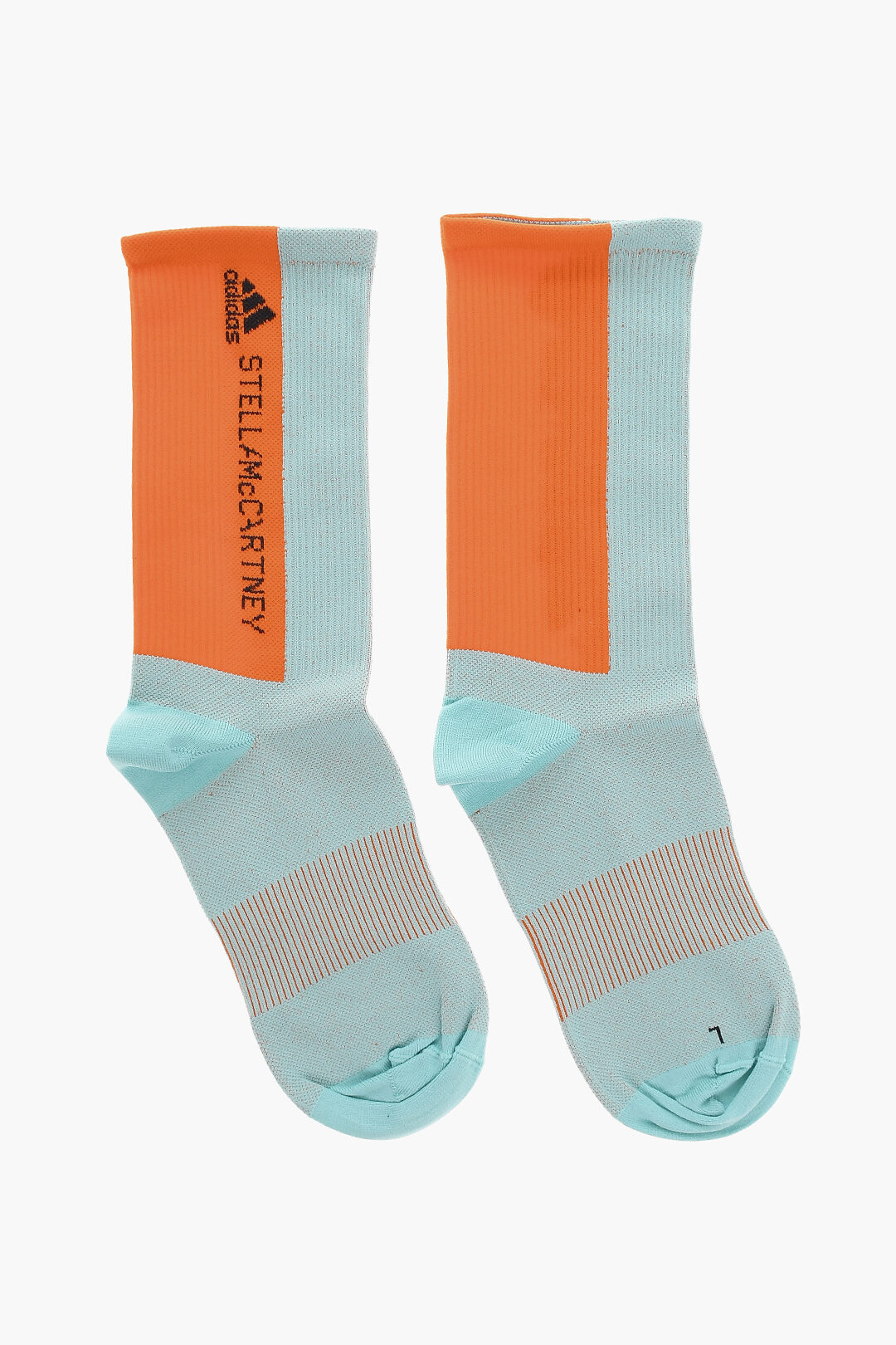 ADIDAS アディダス アンダーウェア HG6256 0 SPLASH ACTORA BLACK レディース STELLA MCCARTNEY TWO-TONE RIBBED SOCKS 【関税・送料無料】【ラッピング無料】 dk