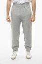 【三連休限定1000円OFF】 ニール バレット NEIL BARRETT ズボン パンツ メンズ Trousers COTTON LOOSE FIT SWEATPANTS WITH KNITTED SIDE BANDS PBJP037C T514C 1887 関税 送料無料 ラッピング無料 2020AW dk