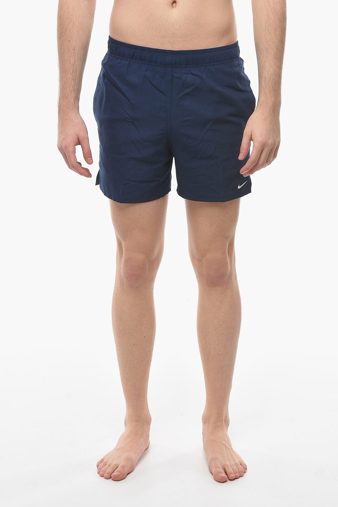 NIKE iCL XCEFA NESSA560-440 Y SWIM SOLID COLOR SWIM SHORTS WITH EMBROIDERED LOGO y֐ŁEzybsOz dk