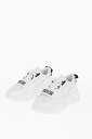 【本日ポイント4倍!!】 ヴェルサーチ VERSACE スニーカー メンズ Sneakers JEANS COUTURE LEATHER AND FABRIC SPEEDTRACK SNEAKERS WITH ME 74YA3SC4 ZP253 003 関税 送料無料 ラッピング無料 2020SS dk