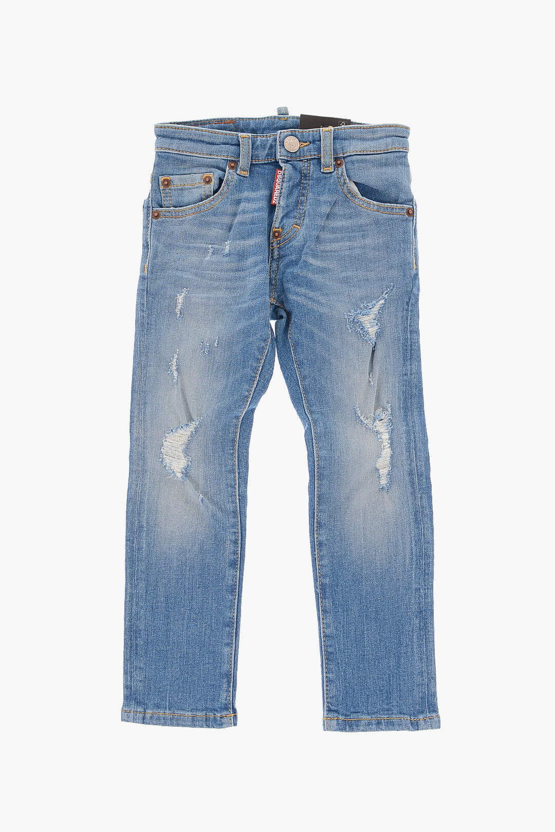DSQUARED2 ディースクエアード デニム DQ0236 D009G DQ01 ボーイズ VINTAGE EFFECT COOL GUY JEANS 【関税・送料無料】【ラッピング無料】 dk