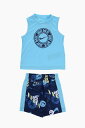 【1000円OFFクーポン配布中!】 ナイキ NIKE KIDS パンツ ボーイズ Cargo trousers LOGO PRINTED TANK TOP AND SHORTS SET 86K869-U1A 関税 送料無料 ラッピング無料 2020SS dk