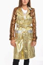 【15,000円以上ご購入で1,000円OFF！】 DSQUARED2 ディースクエアード コート 73AH015 08995 001 レディース PYTHON SKIN TRENCH WITH BACK VENT 【関税・送料無料】【ラッピング無料】 dk