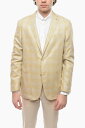 【15,000円以上1,000円OFF 】 CORNELIANI コルネリアーニ ジャケット 91XR47 0286219 034 メンズ CC COLLECTION SINGLE-BREASTED RIGHT SILK BLAZER 【関税 送料無料】【ラッピング無料】 dk