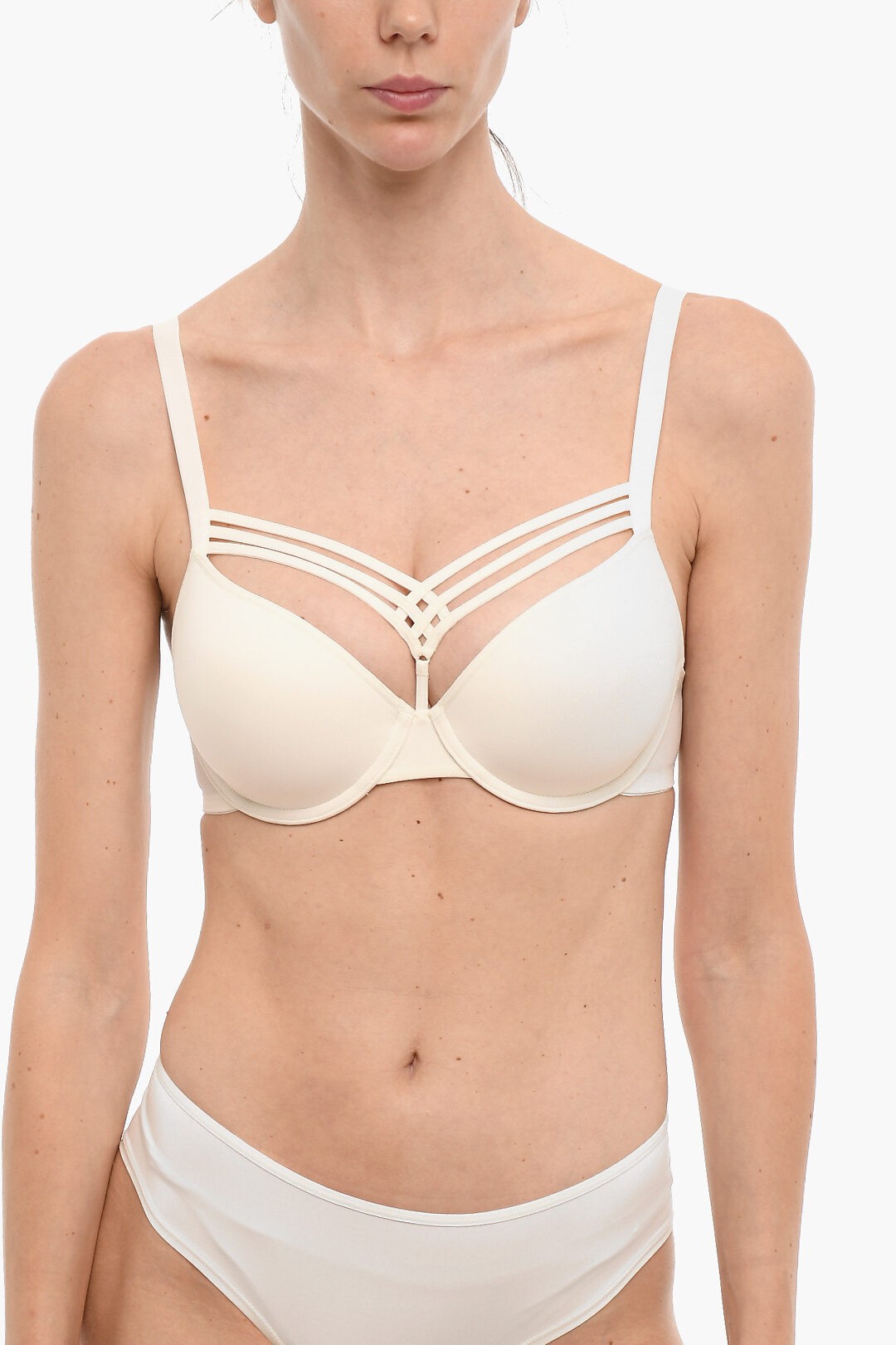 【土日限定クーポン配布中！】 MARLIES DEKKERS マルリース・デッカー アンダーウェア 174711 0 IVORY レディース BRA WITH CUT OUT DETAILS 【関税・送料無料】【ラッピング無料】 dk