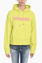 【15,000円以上1,000円OFF!!】 DSQUARED2 ディースクエアード トレーナー S75GU0429 S25539 678 レディース BRUSHED COTTON HOODIE SWEATSHIRT WITH LETTERING 【関税・送料無料】【ラッピング無料】 dk