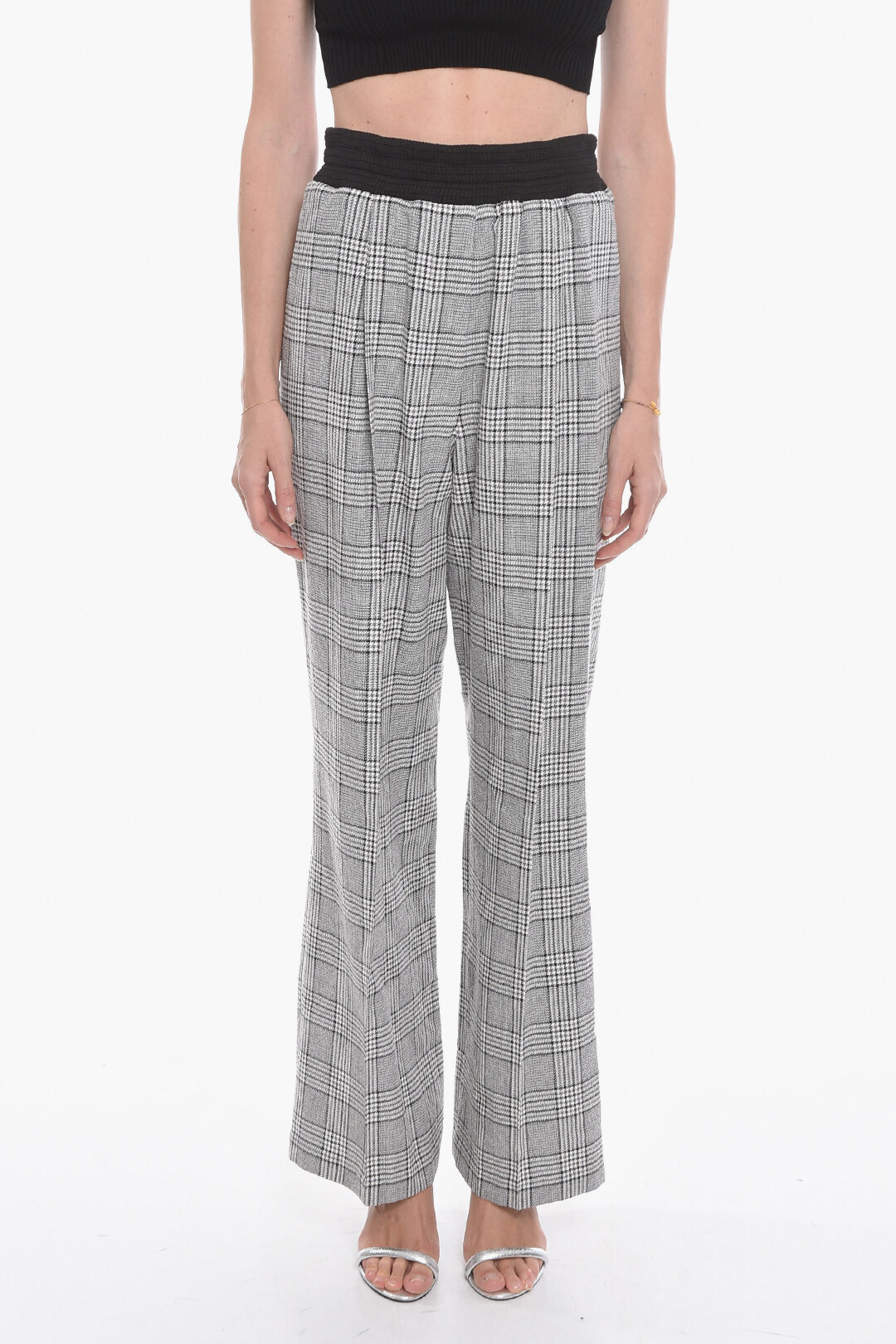 ޥͥ THE MANNEI ܥ ѥ ǥ ꥹޥ Trousers SINGLE-PLEATED DISTRICT...