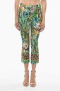  LUCIAH エルーシャ パンツ TANZANIATROMBETTA レディース MULTI PATTERNED SLIM FT PANTS  dk