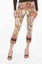 【土日限定1000円OFF】 エルーシャ LUCIAH ズボン パンツ レディース Trousers PAISLEY PATTERNED SAMARCANDA CROPPED PANTS SAMARCANDATROMBETTA 関税 送料無料 ラッピング無料 2020SS dk