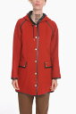 【15,000円以上ご購入で1,000円OFF！】 BURBERRY バーバリー コート 8056029RED レディース OVERSIZED COAT WITH LOGOED FLAP POCKET 【関税・送料無料】【ラッピング無料】 dk