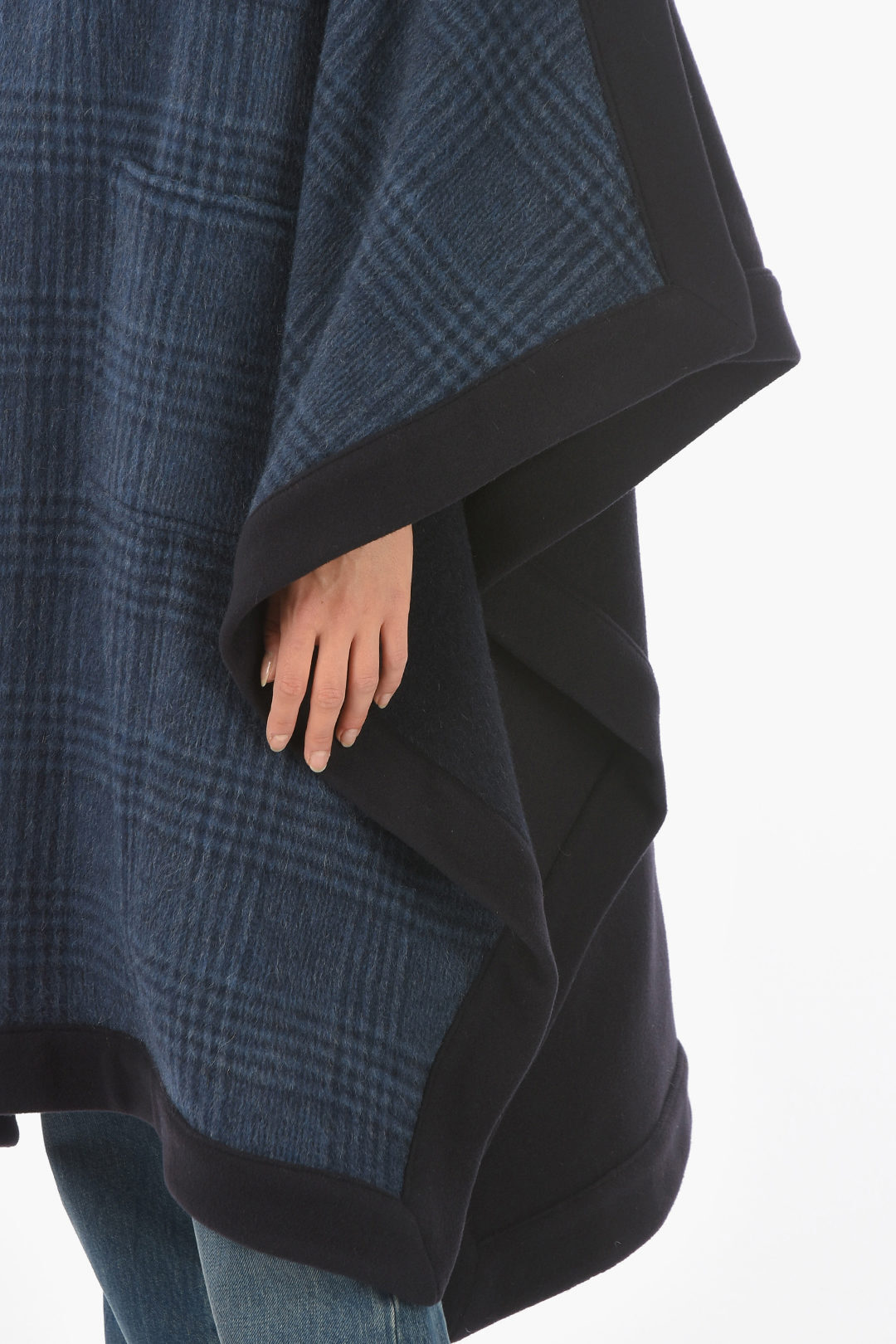 MAISON MARGIELA メゾン マルジェラ Blue コート S51AA0224 S52147 002F レディース MM1 WOOL ALPACA ASYMMETRICAL CAPE 【関税・送料無料】【ラッピング無料】 dk