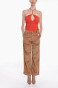 ボッテガ ヴェネタ BOTTEGA VENETA Tシャツ トップス レディース T-shirts and tops CASHMERE BLEND GAUGE BARE-BACK BODYSUIT 632324VKSE06144 関税 送料無料 ラッピング無料 2020AW dk