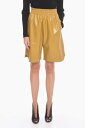 【三連休限定1000円OFF】 ボッテガ ヴェネタ BOTTEGA VENETA ズボン パンツ レディース Trousers LEATHER SHINY GAUCHO SHORTS 633445VKLC07560 関税 送料無料 ラッピング無料 2020AW dk