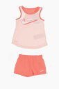 【1000円OFFクーポン配布中!】 ナイキ NIKE KIDS ズボン パンツ ガールズ Trousers DRI-FIT TANK TOP AND SHORTS SET WITH PRINTED LOGO 36K826-A6C 関税 送料無料 ラッピング無料 2020SS dk
