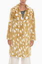 【15,000円以上ご購入で1,000円OFF！】 BURBERRY バーバリー コート 8049271 レディース FAUX-FUR COAT WITH POLKA DOT PATTERN 【関税・送料無料】【ラッピング無料】 dk