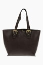 ヴェルサーチ VERSACE バッグ レディース Business bags JEANS COUTURE TEXTURED FAUX LEATHER TOTE BAG WITH GOLDEN BUC 75VA4BF9 ZS413 741 関税 送料無料 ラッピング無料 2020AW dk