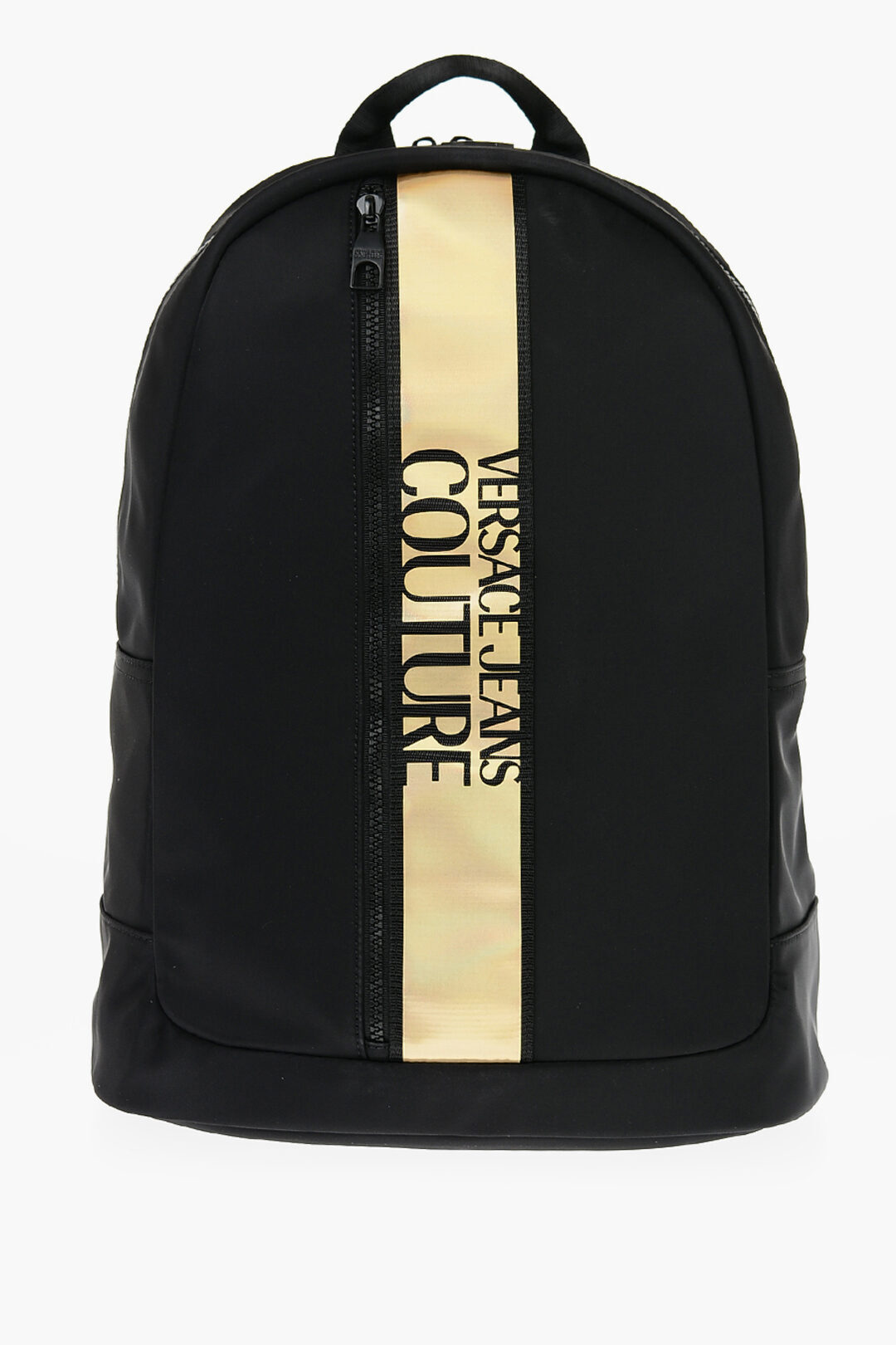  VERSACE ヴェルサーチ バックパック 75YA4B91 ZS927 G89 メンズ JEANS COUTURE NYLON BACKPACK WITH CONTRASTING LOGOED DETAIL  dk