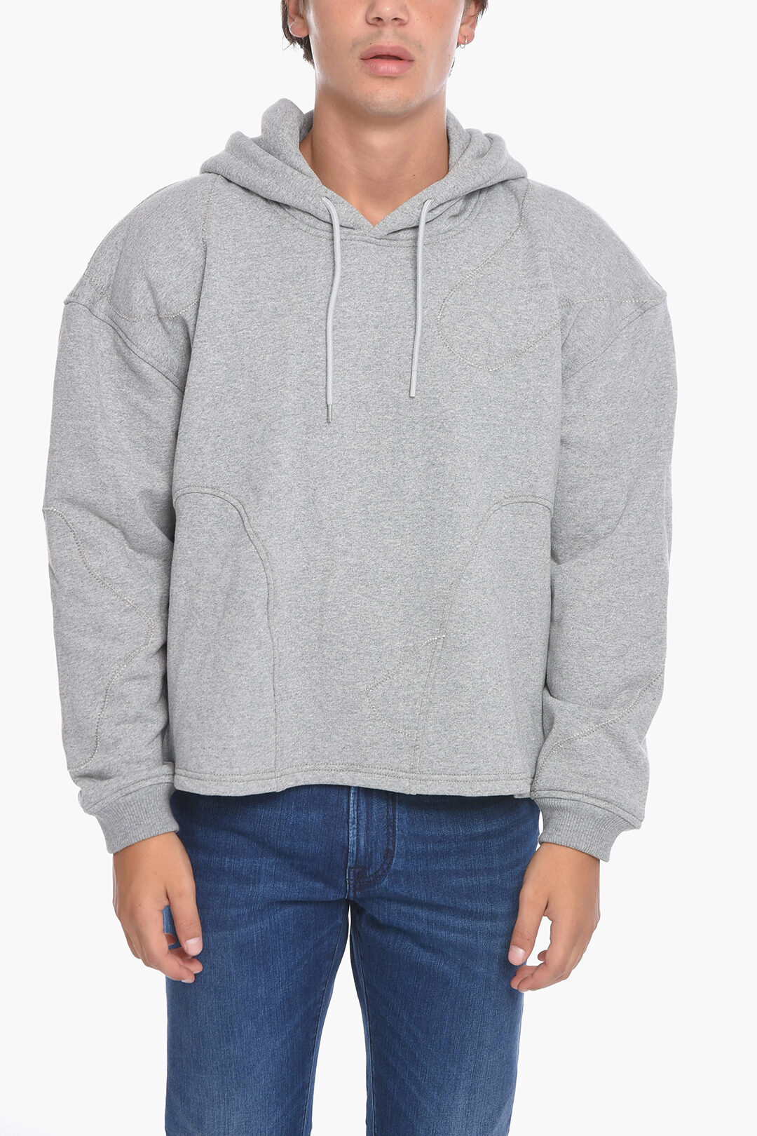 1ϥȥ꡼ǥݥ3ܡ WHO DECIDES WAR ա ǥ  ȥ졼ʡ SEA HOODEDHEATHER GREY  SOLID COLOR FLEECED COTTON HOODIE WITH 2 POCKETS ڴǡ̵ۡڥåԥ̵ dk