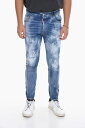 【10周年記念クーポン！P4倍！】 DSQUARED2 ディースクエアード デニム S74LB1179 S30789 470 メンズ TAPERED FIT DISTRESSED EFFECT TIDY BIKER JEANS 【関税・送料無料】【ラッピング無料】 dk