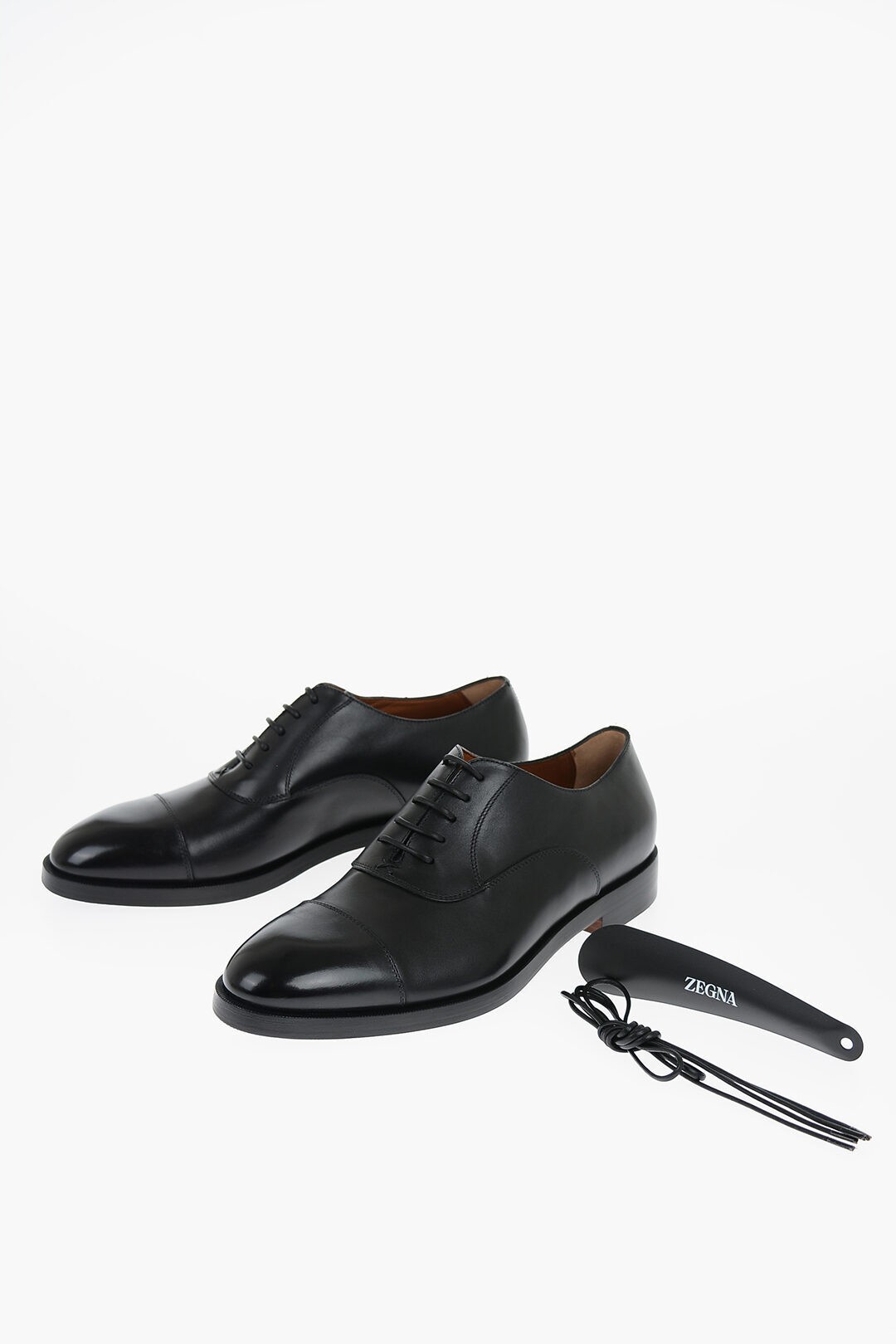 ZEGNA ゼニア ドレスシューズ LHCLG A5683Z NER メンズ LEATHER TORINO OXFORD SHOES 【関税 送料無料】【ラッピング無料】 dk