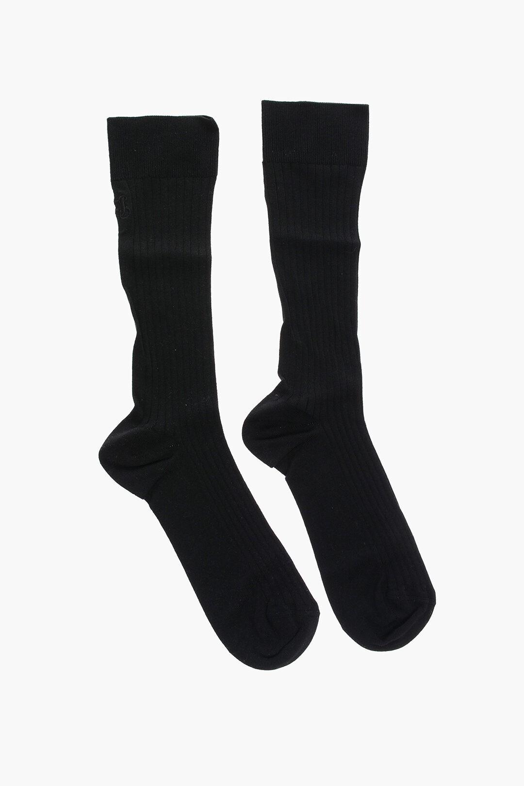 【土日限定クーポン配布中！】 JIL SANDER ジルサンダー アンダーウェア J03ZZ0011J16041 001 レディース EMBROIDERED LOGO SILK BLEND SOCKS 【関税・送料無料】【ラッピング無料】 dk