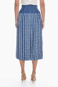 【15,000円以上1,000円OFF!!】 TORY BURCH トリー バーチ スカート 137451 0 414 レディース SILK PLEATED MIDI SKIRT IN PLAID-CHECK MOTIF 【関税・送料無料】【ラッピング無料】 dk