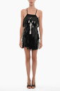 アティコ ATTICO ワンピース ドレス レディース Dresses SEQUINED MINI DRESS WITH FRONT SLIT 227WCA60 H103 関税 送料無料 ラッピング無料 2020AW dk