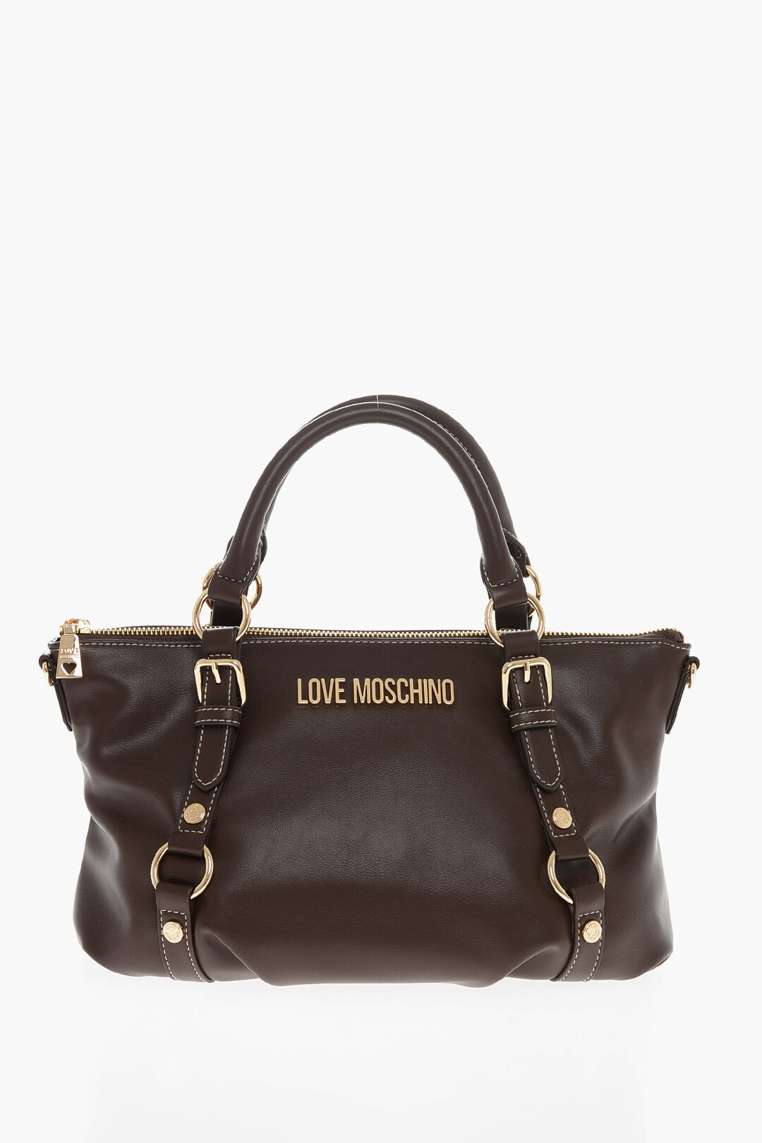⥹ MOSCHINO Хå ǥ Business bags LOVE FAUX LEATHER HANDE BAG WIT...