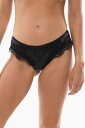 DOLCE&GABBANA ドルチェ&ガッバーナ アンダーウェア O2A02T FUAD8 N0000 レディース SOLID COLOR SATIN BRAZILIAN BRIEFS WITH LACE DETAIL 【関税・送料無料】【ラッピング無料】 dk