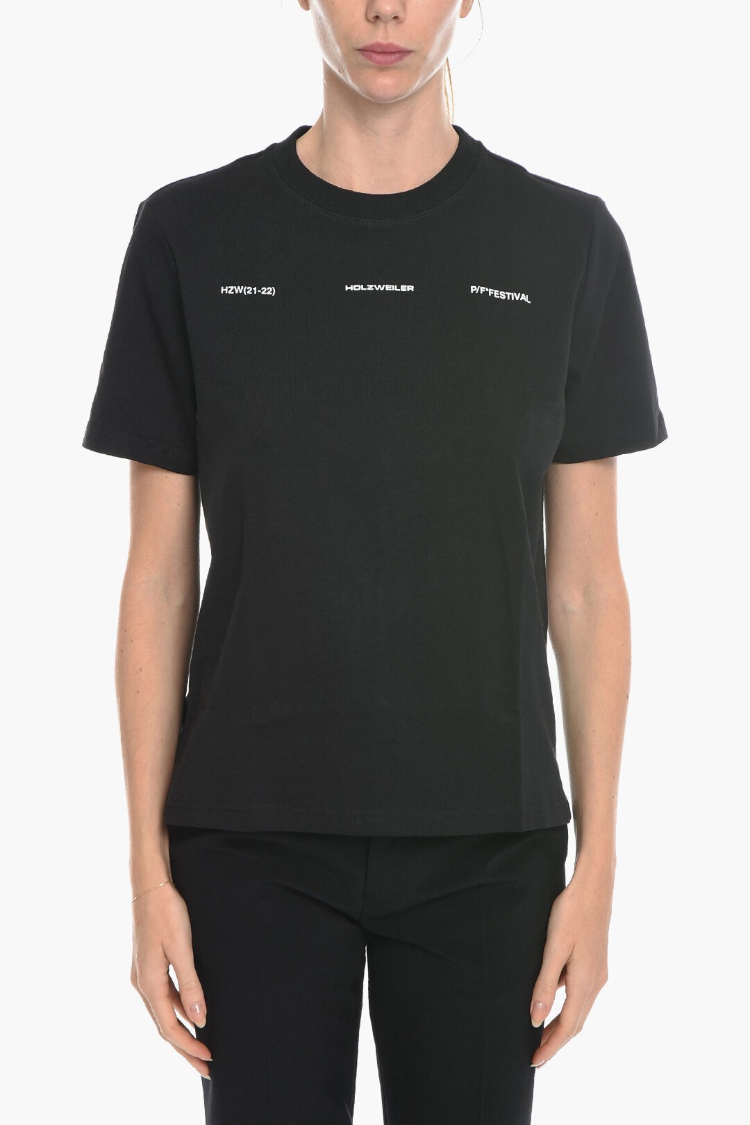 ۥĥ磻顼 HOLZWEILER T ȥåץ ǥ T-shirts and tops SOLID COLOR W.KJE...